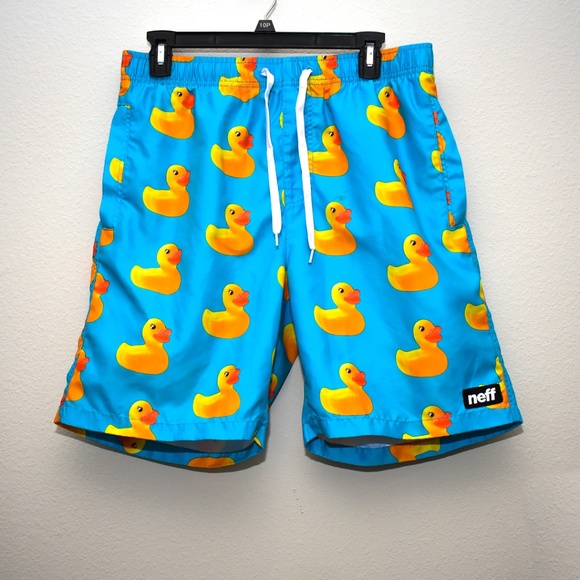duck swim trunks